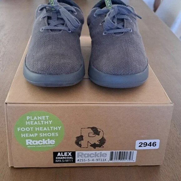 Rackle Alex Charcoal Sneaker - Size: 9.5 - Picture 3 of 9
